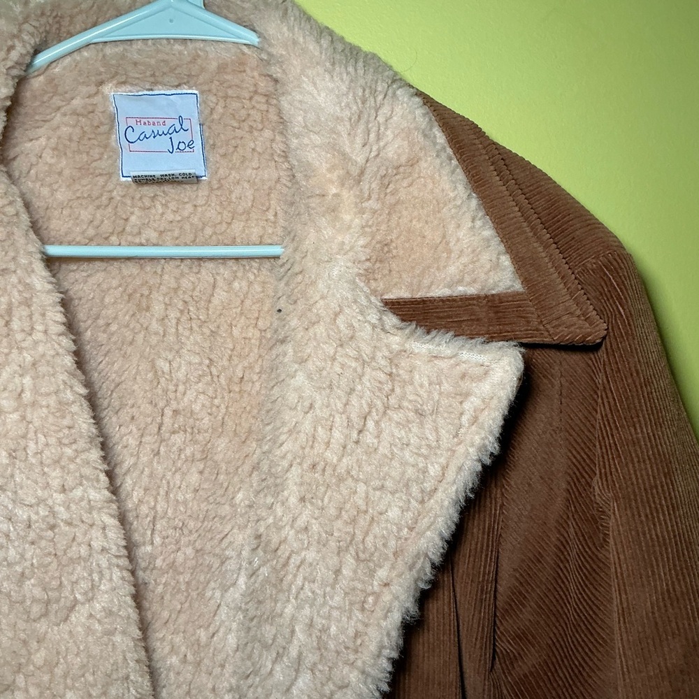 Vintage Sherpa and Corduroy Jacket  🧥